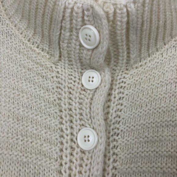 Benetton Wool Mohair Chunky Knit Sweater Sz M - Picture 9 of 16